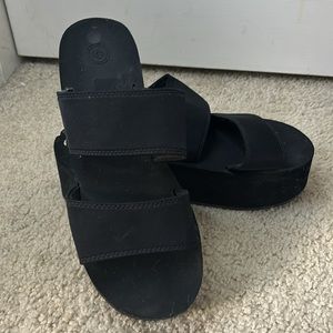 Black Platform Sandals Urban Outfitters